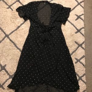 🎁 F21 Mesh Wrap Dress (L)
